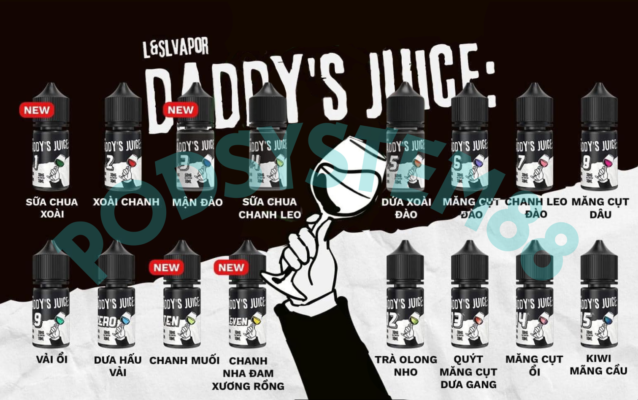 Daddys Juice  saltnic